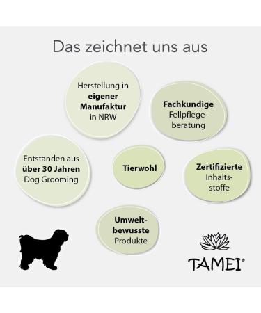 TAMEI Organic Dog Conditioner - Natural Grooming for All Breeds & Cats Vegan & Fragrance-Free 250 ml - Eases Combing & Nourishes Fur - Buy Online on GoSupps.com