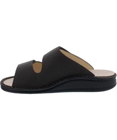 Finn Comfort RIAD Classic Line Oat Smooth Leather Coffee Interchangeable Footbed 1505-742432 8.5 UK Coffee - Buy Online on GoSupps.com