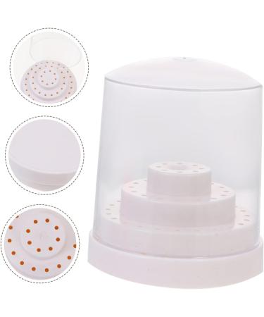 minkissy 12 Pcs Grinding Head Storage Box Nail Bit Storage Case Nail Drill Bit Container Nail Bit Storage Stand Nail Grinding Organizer Case Drill Bit Case Plastic With Cover Display Stand - Buy Online on GoSupps.com