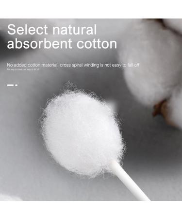 400 Organic Cotton Baby Safety Swabs - Large Tip 2 Packs for Newborns & Children | Gentle & Safe Ear Cleaning - Buy Online on GoSupps.com