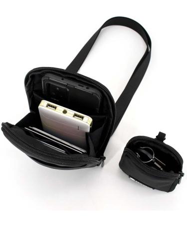 Coowone Waterproof Dog Training Bag | Crossbody & Treat Pouch with Poo Bag Dispenser | Ideal for Walks & Training - Black 3.0 - Buy Online on GoSupps.com