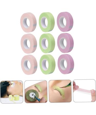 minkissy 36 Rolls Lash Tape Eyelash Grafting Tape Eyelash Adhesive Tape Fabric Eyelash Tape Medical Tape Lash Tapes for Eyelash Cosmetic Protective Agent Non-woven Fabric - Buy Online on GoSupps.com
