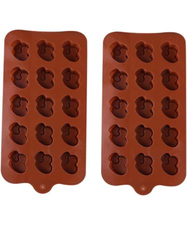 PRETYZOOM 6 Pcs Heart Silicone Molds Gum Paste Molds Chocolate Bar Molds Silicone Lollipop Mold Cupcake Molds Cookie Mould Semi Sphere Silicone Alphabet Silicone Molds Suite 3D Flower Shape - Buy Online on GoSupps.com
