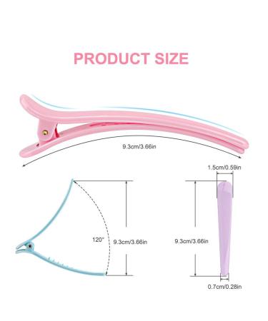 6-Piece Pastel Hair Clipping Set for Girls & Women - Stylish Hair Accessories & Clips for Beautiful Hairstyles - Buy Online on GoSupps.com