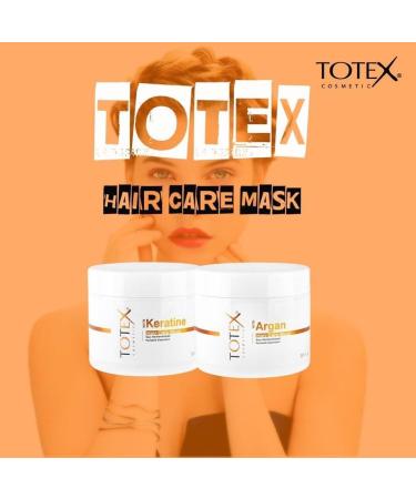 Totex Masque Capillaire Nourrissant l'Huile d'Argan 200ml | Hydratation Intense Brillance et R paration Profonde | Contr le des Frisottis Renforce et D m le Pour Tous Types de Cheveux - Buy Online on GoSupps.com