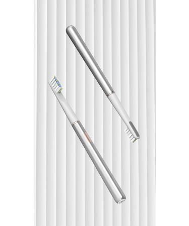 Luxury by Levani Ultrasonic Electric Toothbrush - Smart Sonic Whitening, Rechargeable, IPX7 Waterproof - Silver - Buy Online on GoSupps.com
