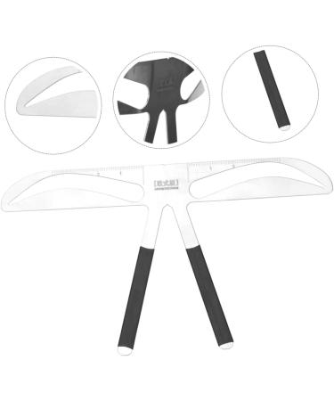 Mikinona Makeup Gadgets Embroidery Eyebrow Ruler Girl Eyebrow Marks Number Numbers Stickers - Buy Online on GoSupps.com