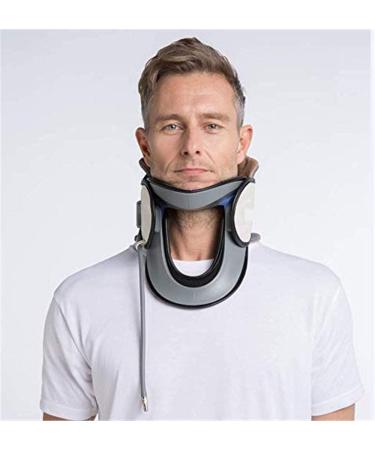 Safwel Neck Brace Collar - Adjustable Inflatable Neck Support for Cervical Spine Care | International Shipping - Buy Online on GoSupps.com