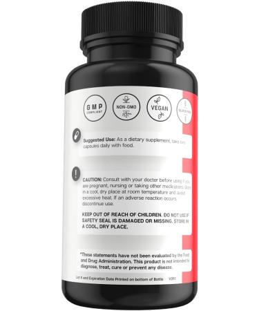 Tart Cherry Extract Capsules 2500mg with Celery Seed & Turmeric - Joint & Muscle Support - 60 Ct - Buy Online on GoSupps.com