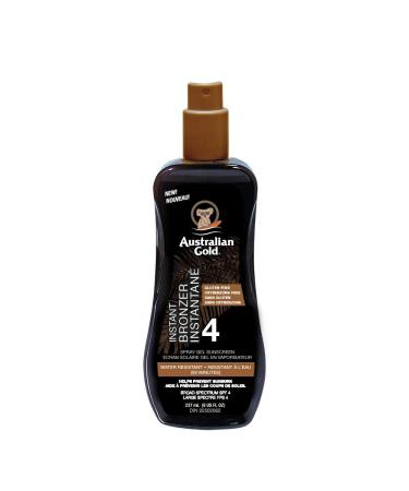 Australian Gold Spf 4 Spray Gel Bronzer Fragrance: Cocoa Dreams 237 Milliliters brown