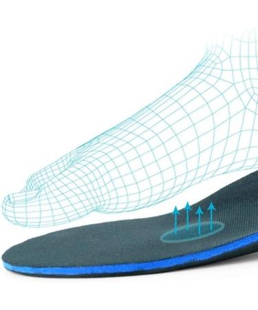 Orthopedic Insoles for Plantar Fasciitis & Flat Feet - Arch Support Shoe Pads for Men & Women (Size 36) - International Shipping Available - Buy Online on GoSupps.com