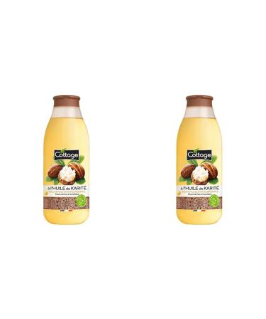Cottage Douche Huile Extra Nourrissante Karit 560 ml (Lot de 2)