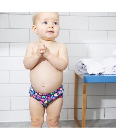 TotsBots Reusable Swim Pants 6-12 Months - Mussel Sea Shells - Buy Online on GoSupps.com