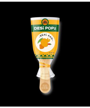 Holy Hut Real Aam | 40 Pieces | Aam Candy | Fruit Snacks | Lollipop | Mango Pop | Fruit Candy | Ripe Mango | 320 Gm - Buy Online on GoSupps.com