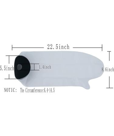 Waterproof Arm Protector for Plaster - Reusable Shower Cover for Adults | Gypsum & Plaster Protection - Buy Online on GoSupps.com