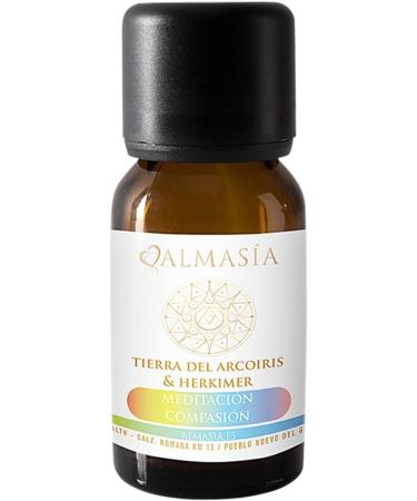 Essential Oil - Rainbow Earth with Herkimer 15 ml | Inner Energy Connection Calm & Serenity | 100% Natural Not Tested on Animals - Almasa - Buy Online on GoSupps.com