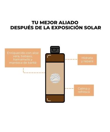 Natural & Organic Aftersun 200 ml - Best Soothing Sun Care for All Skin Types | Eco-Friendly & Chemical-Free - Buy Online on GoSupps.com