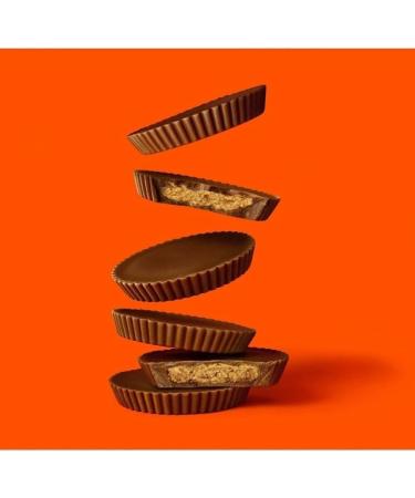 Reese's Chocolate Candy Peanut Butter Cups Thins Individually Wrapped - 680g/23.8 oz. - Buy Online on GoSupps.com
