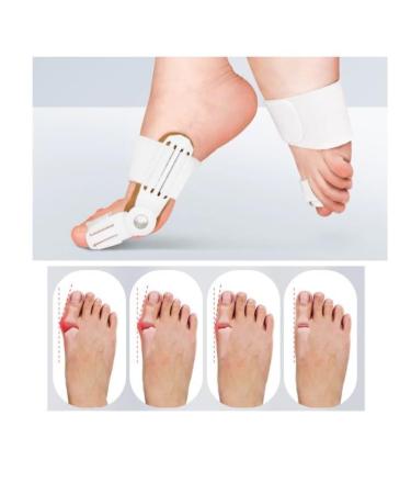 2-Piece Breathable Hallux Valgus Correction | Orthopedic Big Toe Spreader for Pain & Overlapping Toes - Buy Online on GoSupps.com