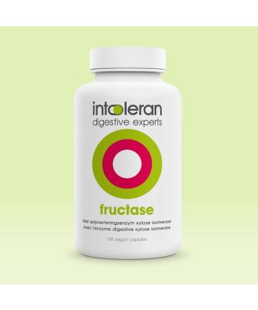 Intoleran Fructase Enzymes digestives - 108 g lules | Compl ment alimentaire pour l'intol rance au fructose | Enzymes pour aider dig rer les aliments et boissons sucr s | Faible teneur en FODMAP - Buy Online on GoSupps.com