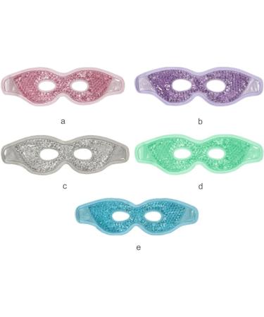 Dajidafu Men Gel Cooling Eye Cover Cold Compress Skin Care Beauty Sleeping Pad Adjustable Headband Pouch Removal Salon Travel Purple - Buy Online on GoSupps.com