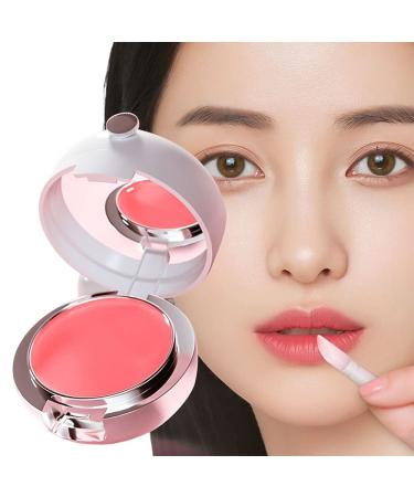 Lip Sleep Cushion Membrane Night Lip Mask Kiss Pony Cherry Jelly Sleeping Lip Film Moisturizing Repair Lip Balm (2pcs)