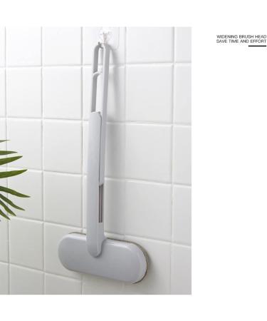 Housework Glass Cleaner Screen Window Cleaning Artifact Long Handle Retractable Household Window Cleaning Brush Decontamination Brush (Blue)-Blue||35 * 20 - Buy Online on GoSupps.com