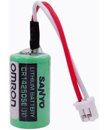 3V 1000mAh CJ1W-BAT01 Battery - 2 Pack CR14250SE-R for CJ1M CP1H CP1L PLC - Green - Buy Online on GoSupps.com