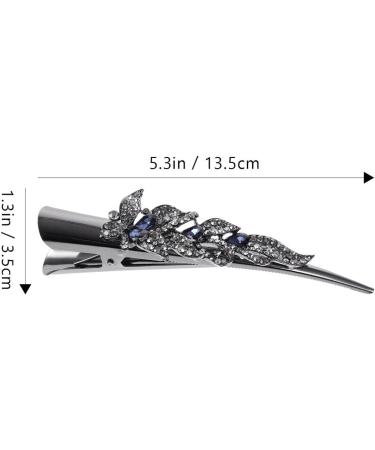 minkissy Rhinestone Barrettes for Women Rhinestone Hair Barrette Hair Barrettes for Women Fine Hair Fancy Barrettes for Women's Hair Crystal Metal Clip Mother - Buy Online on GoSupps.com