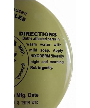 Nixoderm Ayurvedic Ointment Cream 20g - Fast Relief for Skin Problems (Pack of 5) - Buy Online on GoSupps.com
