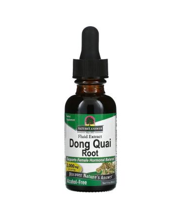 Nature's Answer Dong Quai Extract 2000mg 30ml Lab-Tested Gluten Free Soy Free Vegan Vegetarian Non-GMO - Buy Online on GoSupps.com