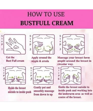Bust-Full 50gm Tube Breast Enlargement Cream 1.76 Ounce - Buy Online on GoSupps.com