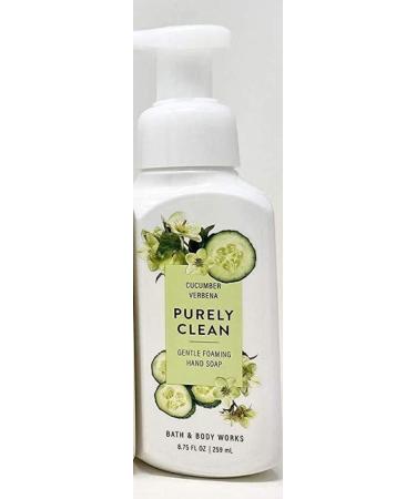 Bath and Body Works Gentle Foaming Hand Soap 8.75 fl. oz. Cucumber Verbena Purely Clean
