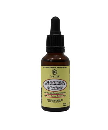 CELUXE Organic Prickly Pear Seed Oil 100% Pure Extra Virgin Organic First Cold Pressed Face Body Oil Anti Wrinkle (30ml)