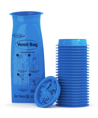JFA Medical Disposable Sick/Vomit Bags Pack of 25