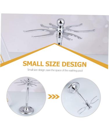 Minkissy Razor Brush Stand | Heavy Duty Beard Brush Holder & Bathroom Storage Rack | Stainless Steel Shaving Accessories - Buy Online on GoSupps.com