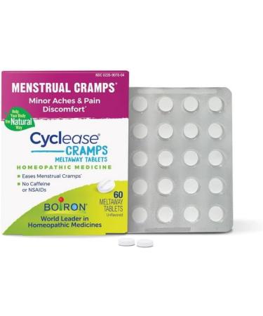 Boiron Cyclease CRAMP - Natural Relief for Menstrual Cramps - 60 Tablets - Buy Online on GoSupps.com