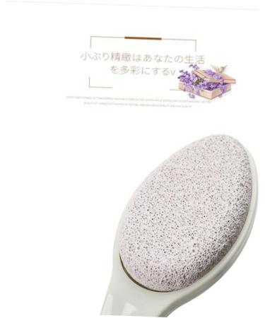 Housoutil 1PC Pumice feet Pumice Brush Double Sided Pumice Stone Pumice Brush Makeup Remover exfoliating Brush Foot Foot exfoliator Foot rubbing Board Stepping Stone - Buy Online on GoSupps.com