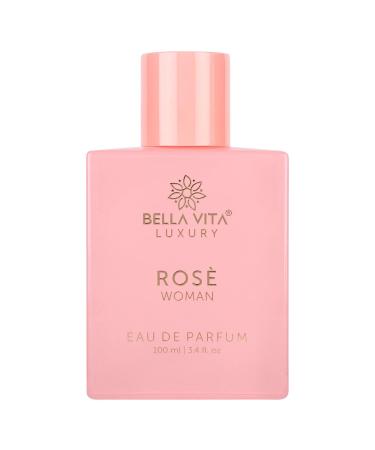 Rose Woman Eau De Parfum Perfume for Women with Black Currant Vanilla Jasmine|Floral & Sweet EDP Long Lasting Fragrance Scent 100 ML