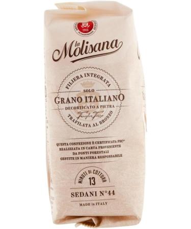  Italian Gourmet E.R. La Molisana Sedani N. 44 Pasta Lenta Lavorazione Lot de 5 p tes base de semoule de bl dur 500 g + Polpa Italian Gourmet Polpa 400 g - Buy Online on GoSupps.com