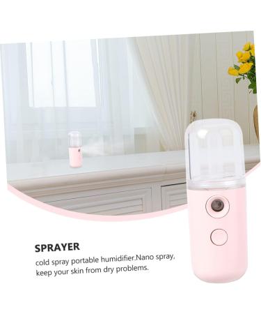 DOITOOL 1pc Durable Handy Humidifier Face Steamer Usb Mist Women Plastic Sprayer Nano Charging Beauty 14.5X4CM - Buy Online on GoSupps.com