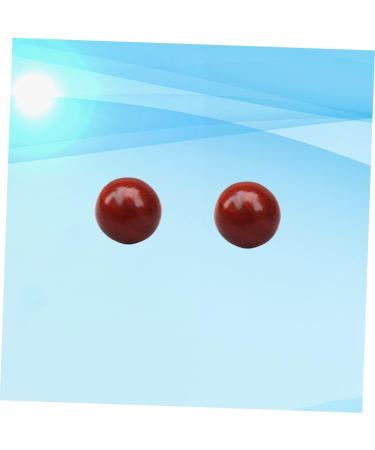 Solustre Wooden Craft Baoding Balls - Hand Massage & Fitness - 2-Pack Rolling Handballs for Gym & Relaxation - Buy Online on GoSupps.com
