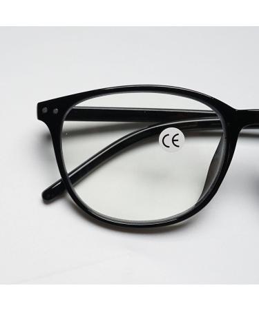 Koosufa Multifocus Reading Glasses - Anti-Blue Light Retro Design for Men & Women | Vision Aid in 1.0 to 4.0 Magnification - Buy Online on GoSupps.com