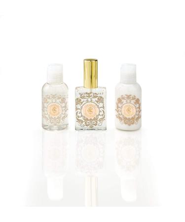 Shelley Kyle Tiramani Mini Gift Set - Travel Size Perfume Lotion & Bath Gel in Elegant Cream & Gold Gift Box - Buy Online on GoSupps.com