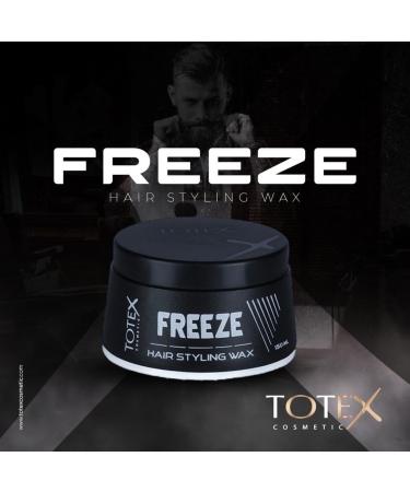 Totex Freeze Hair Styling Wax | Strong Hold Gel Wax for All Hair Types | 150 ml - International Shipping Available - Buy Online on GoSupps.com