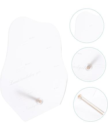 Nail Art Display Stand Acrylic Nail Art Display Frame Nail Practice Board Color Card Display Board Nail Art Board Clear Nail Gel Manicure Showing Board Mini Exercise Board White White 15x11.2cm - Buy Online on GoSupps.com