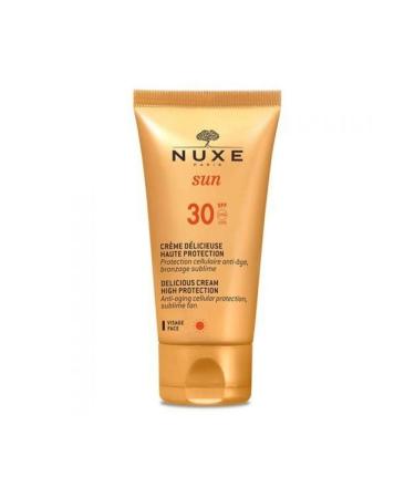 NUXE Sun Creme Delicieuse Visage SPF30 50ml - Sun protection for your face - Buy Online on GoSupps.com