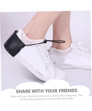 Mobestech Heel Protector - 3 Pairs Shoe Covers for Women & Men | High Heels Loafers & Boot Protectors - Durable Leather Pads for Ultimate Protection - Buy Online on GoSupps.com