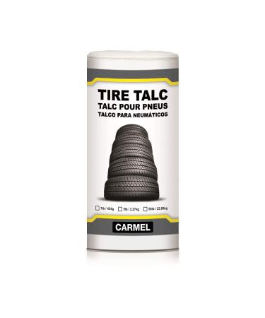 Carmel Tire Talc 1lb (454g) Shaker Can with Sifter Cap Talc for Car Tires Industrial Auto Talc