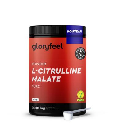 L-Citrulline Malate 2:1 Powder 600g - Highly Dosed Pre-Workout Amino Acid - 4800mg Citrulline Malate - Optimal Solubility & Maximum Purity - Laboratory Tested Vegan & No Additives